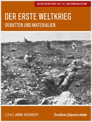 cover image of Der Erste Weltkrieg